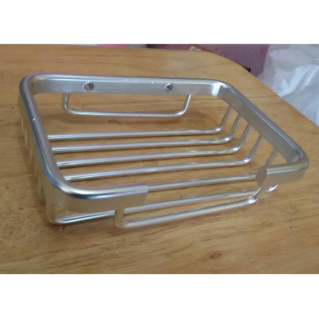 Tempat sabun aluminium