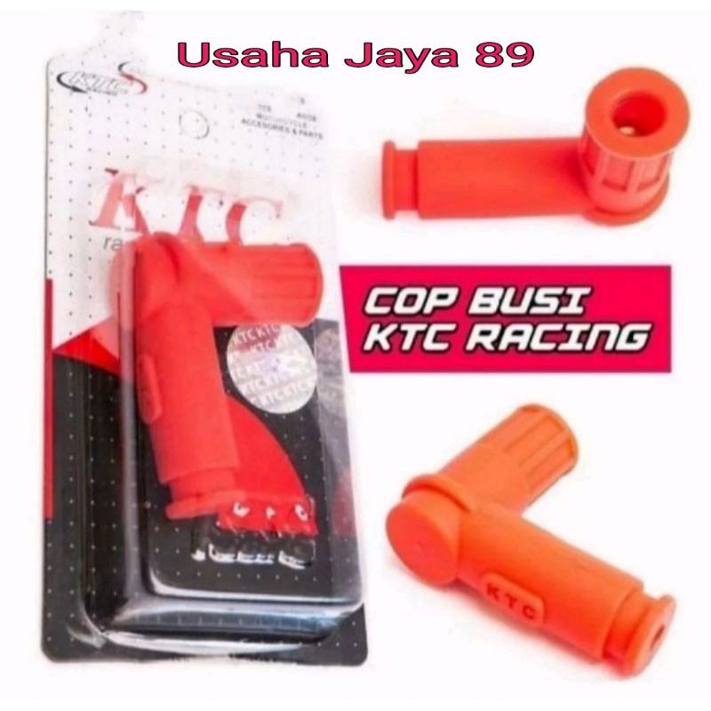 Kop busi KTC Racing universal bebek dan matic , tutup busi KTC , Cangklong busi KTC ,Cangkong busi K