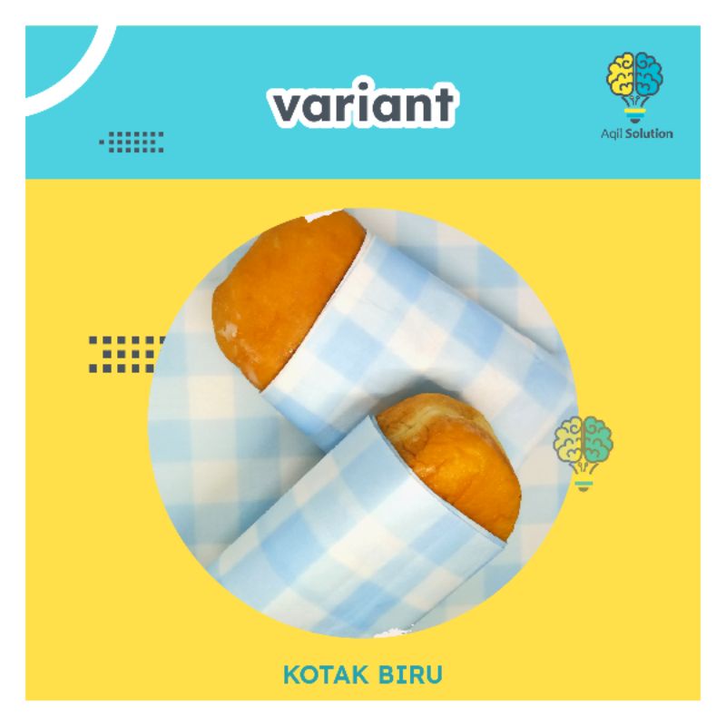 Kertas Roti Motif | Food Grade &amp; Graseproof | Bungkus Makanan, Brownies, Kue, Cookies, Burger dll