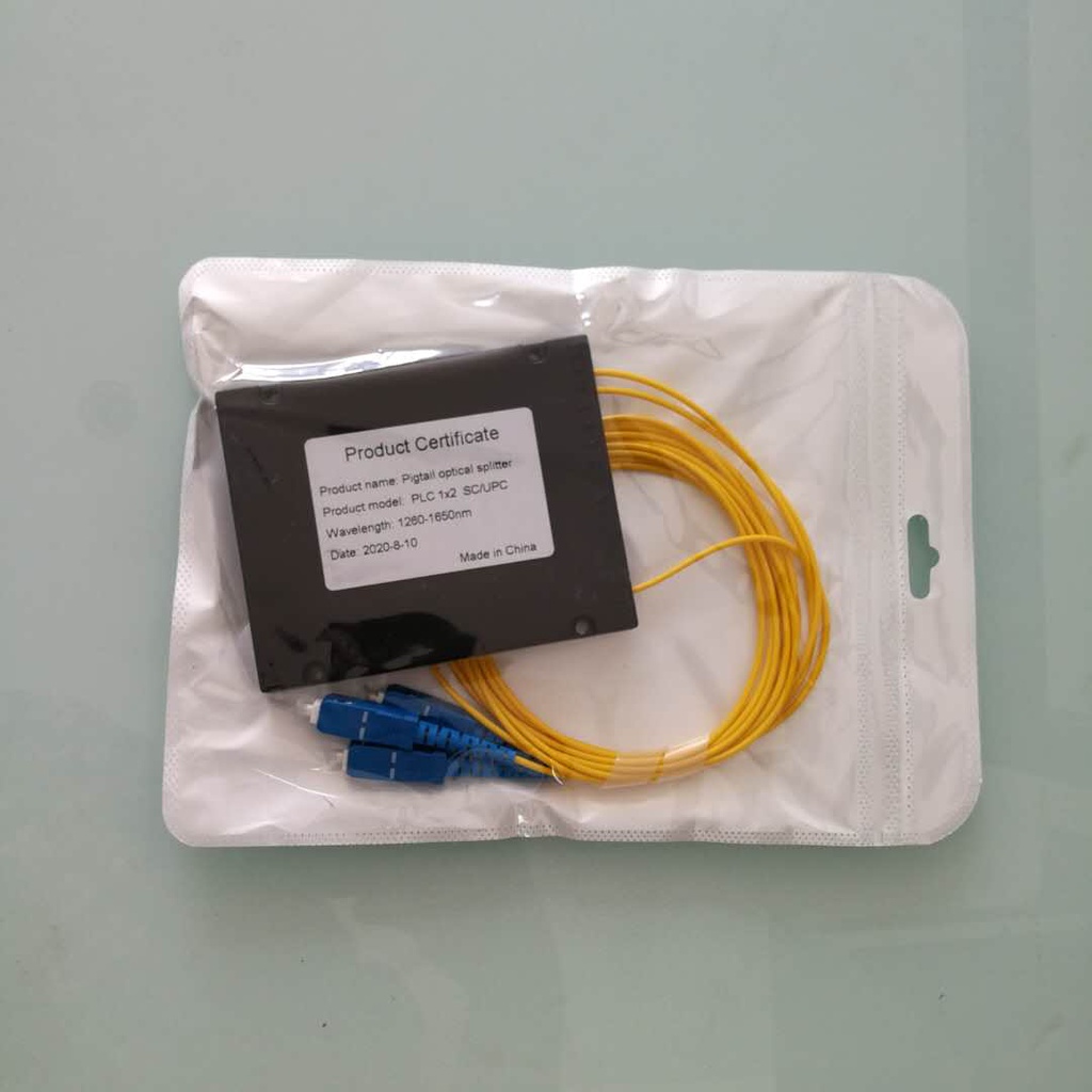 Terbaru!!! Passive Splitter Modular Besar 1 2 SC UPC Fiber Optic Pasif Spliter