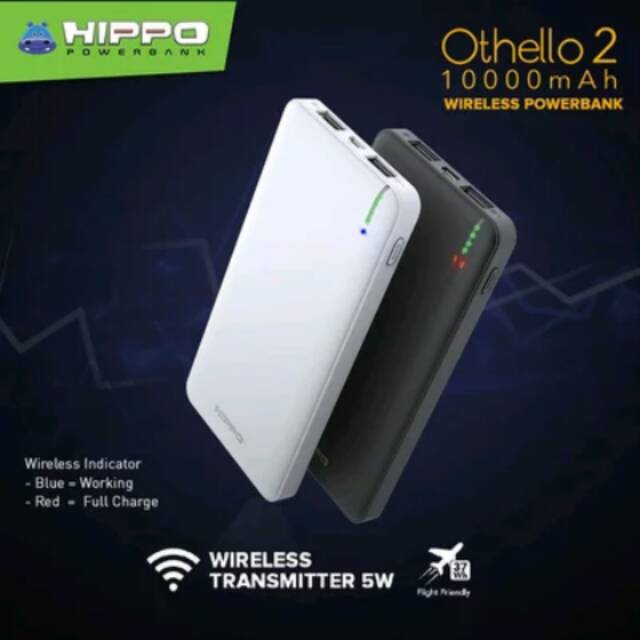 Powerbank hippo wireless