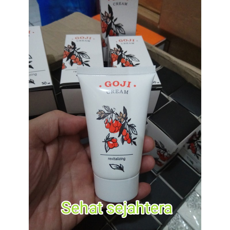 Terbaru goji cream hendels garden anti aging Original
