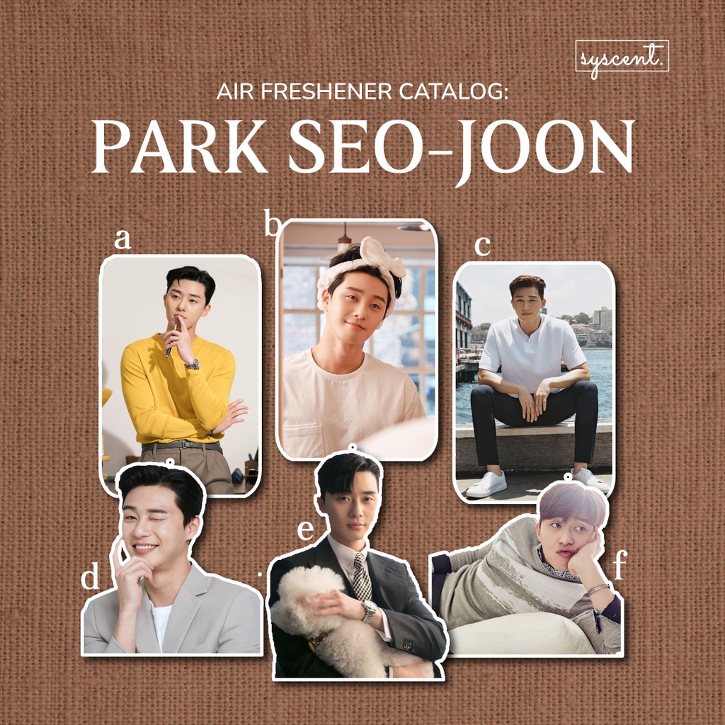 SYSCENT Air Freshener OPPA PARK SEO JOON (PARFUM MOBIL / PARFUM RUANGAN)