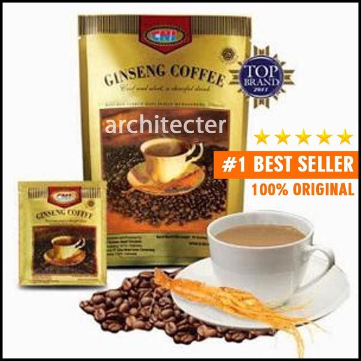 

Ginseng Coffee Cni Kopi Ginseng Asli Original Isi 20 Sachet