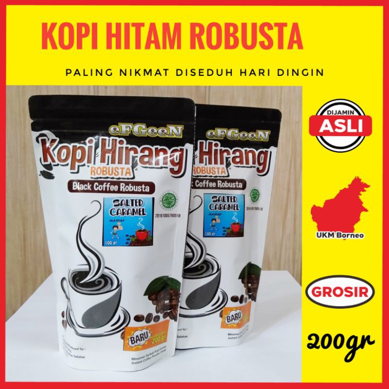 

kopi Hitam Efgeen Robusta Oleh Oleh Banjarmasin Kalimantan