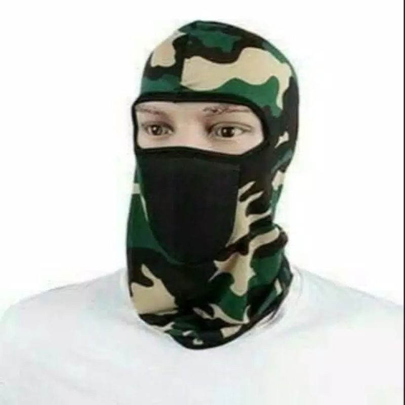 Masker Ninja Motor Army Loreng