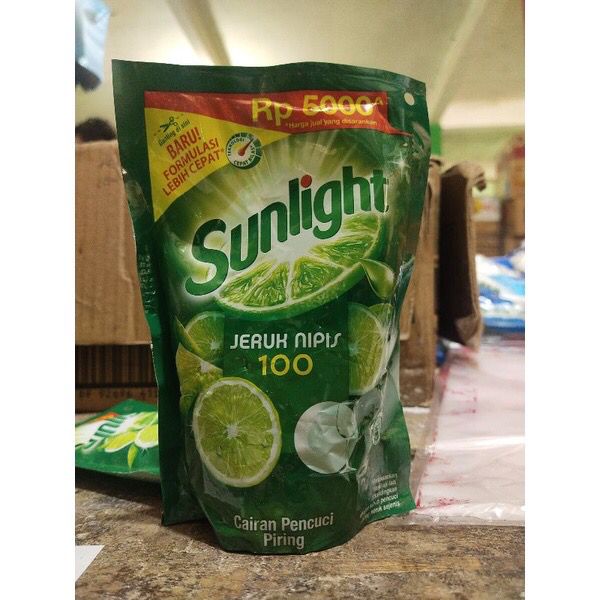Sunlight Lime Jeruk Nipis 105 ml / sunlight ekonomis / sunlight 2000 , 5000 dan 10000 / sabun cuci p