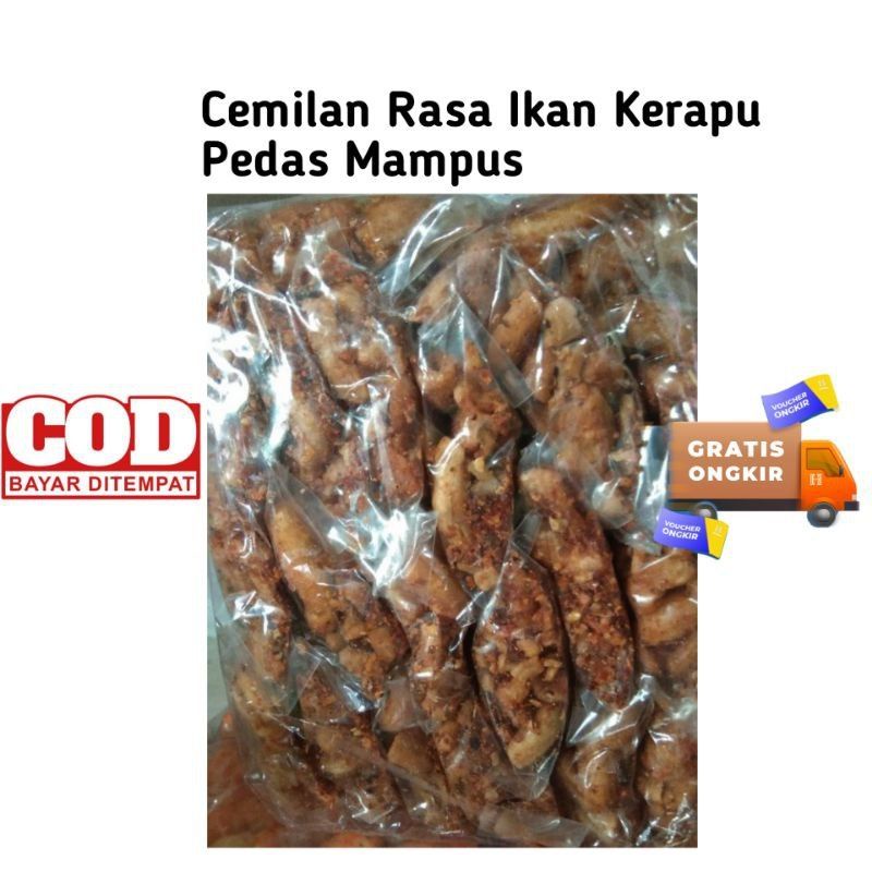 

Cemilan Kerapu Pedas isi 20pcs