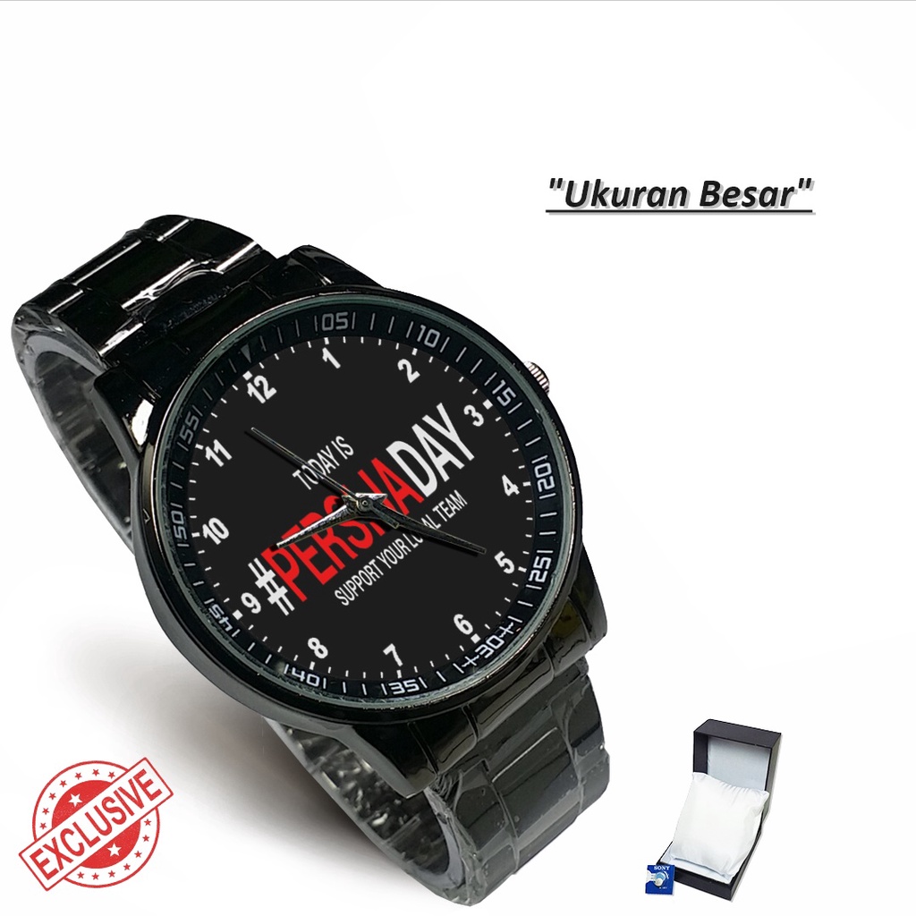 Jam Tangan Rantai Couple PERSIJA DAY (Awesome)