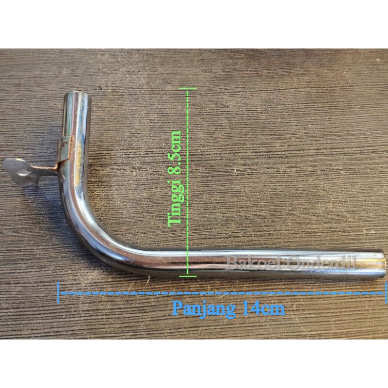 PIPA L API KECIL ∅ 13MM KOMPOR GAS RINNAI