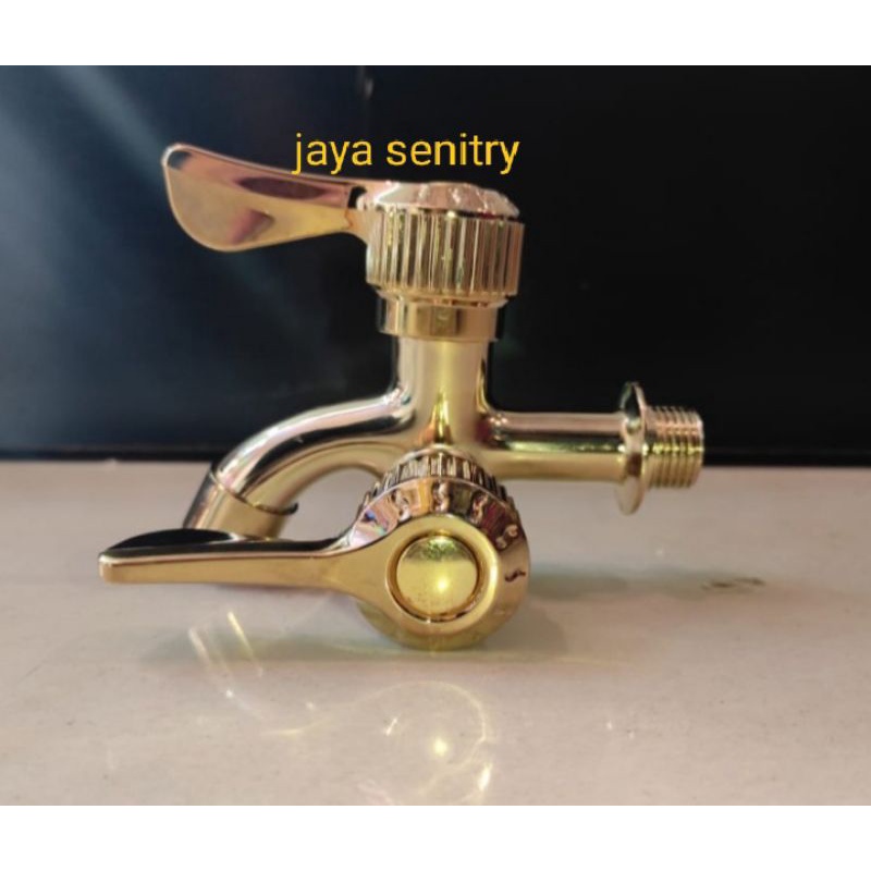 kran cabang gold / kran shower gold