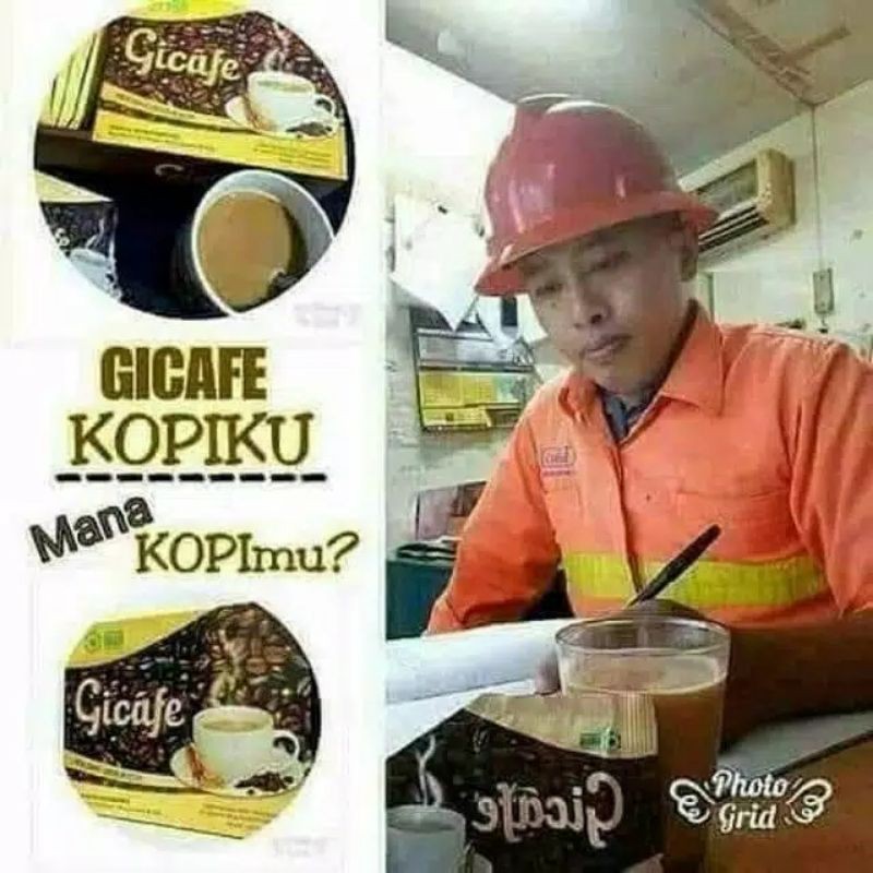 

Kopi Gingseng GICAFE Ori Kopi Penambah Stamina