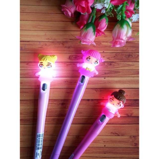 

Pulpen Lampu LOL Surprise Bisa Nyala / LOL Surprise LED Pen