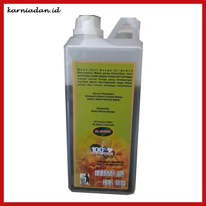 

MADU-MINUMAN- MADU HITAM MANIS AL-QUBRO ALQUBRO 1KG 1 KG -ASLI-BUKAN-KAWE-KAWE-