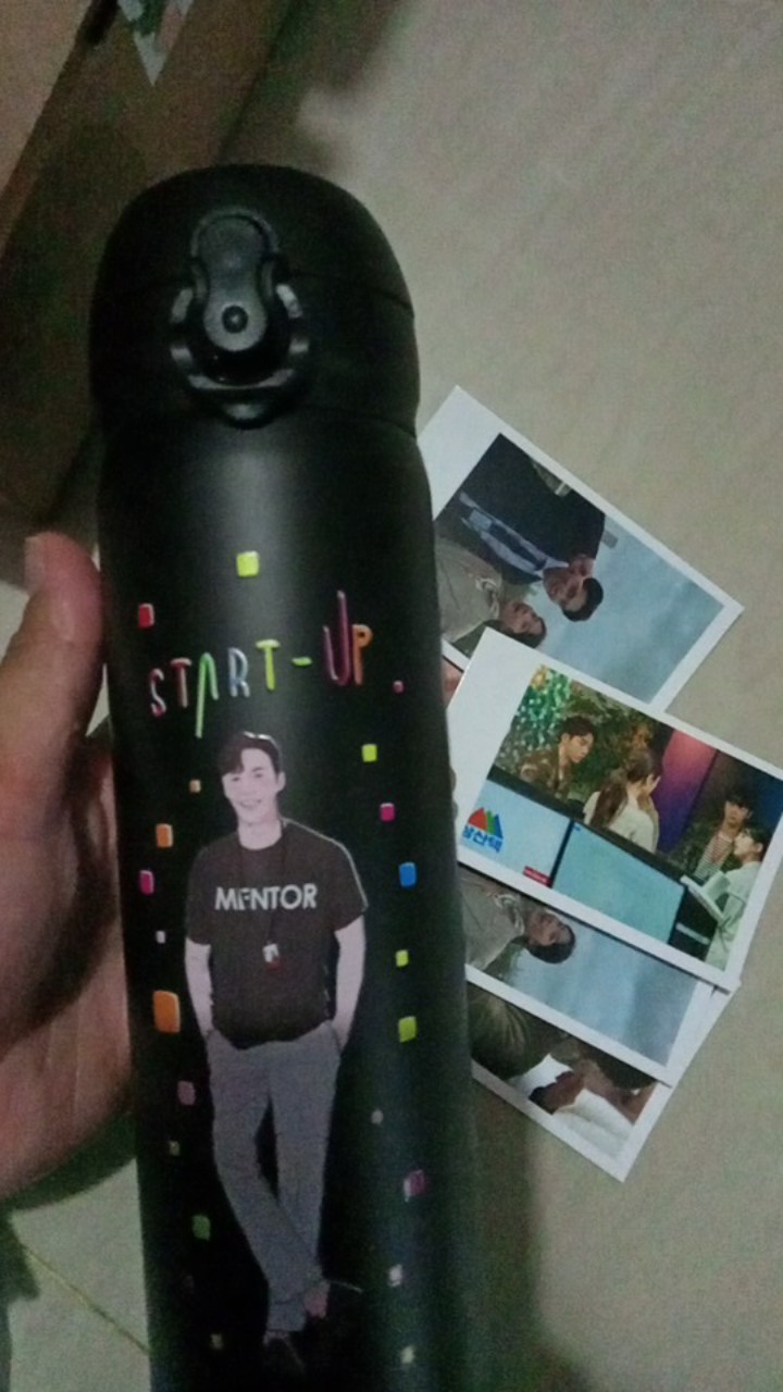 Start Up Merchandise Fan Art Tumbler Termos Dosan Jipyeong Dalmi Merch