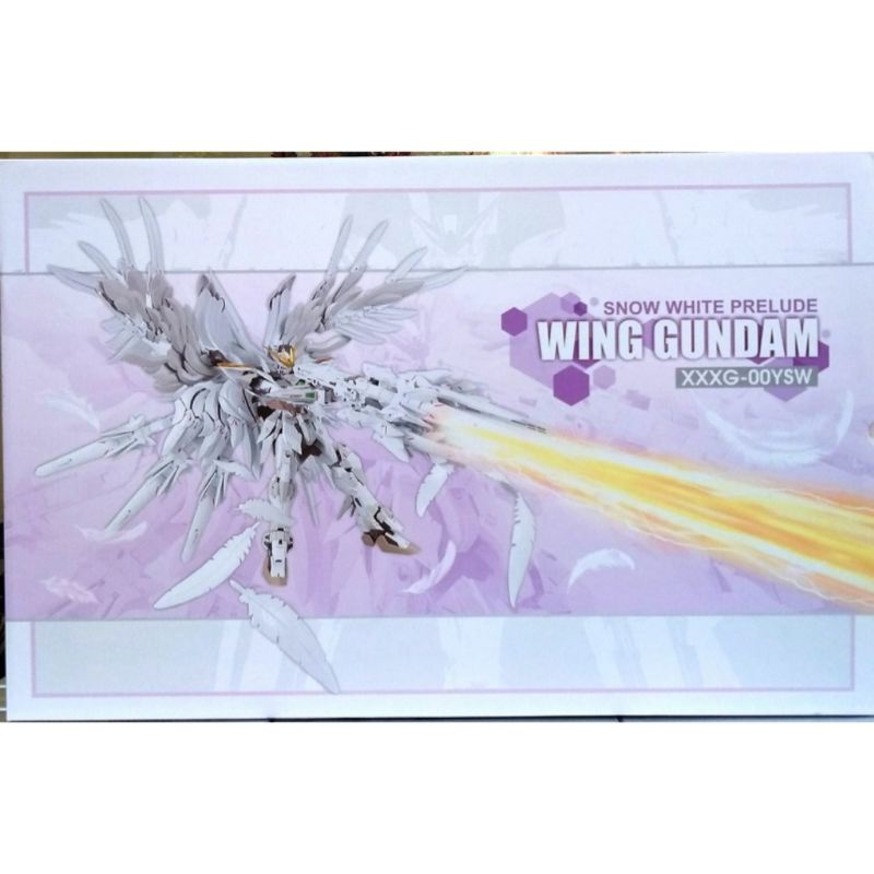 Gundam MG 1/100 Wing Zero Snow White Prelude Gundam Wing Zero Supernova