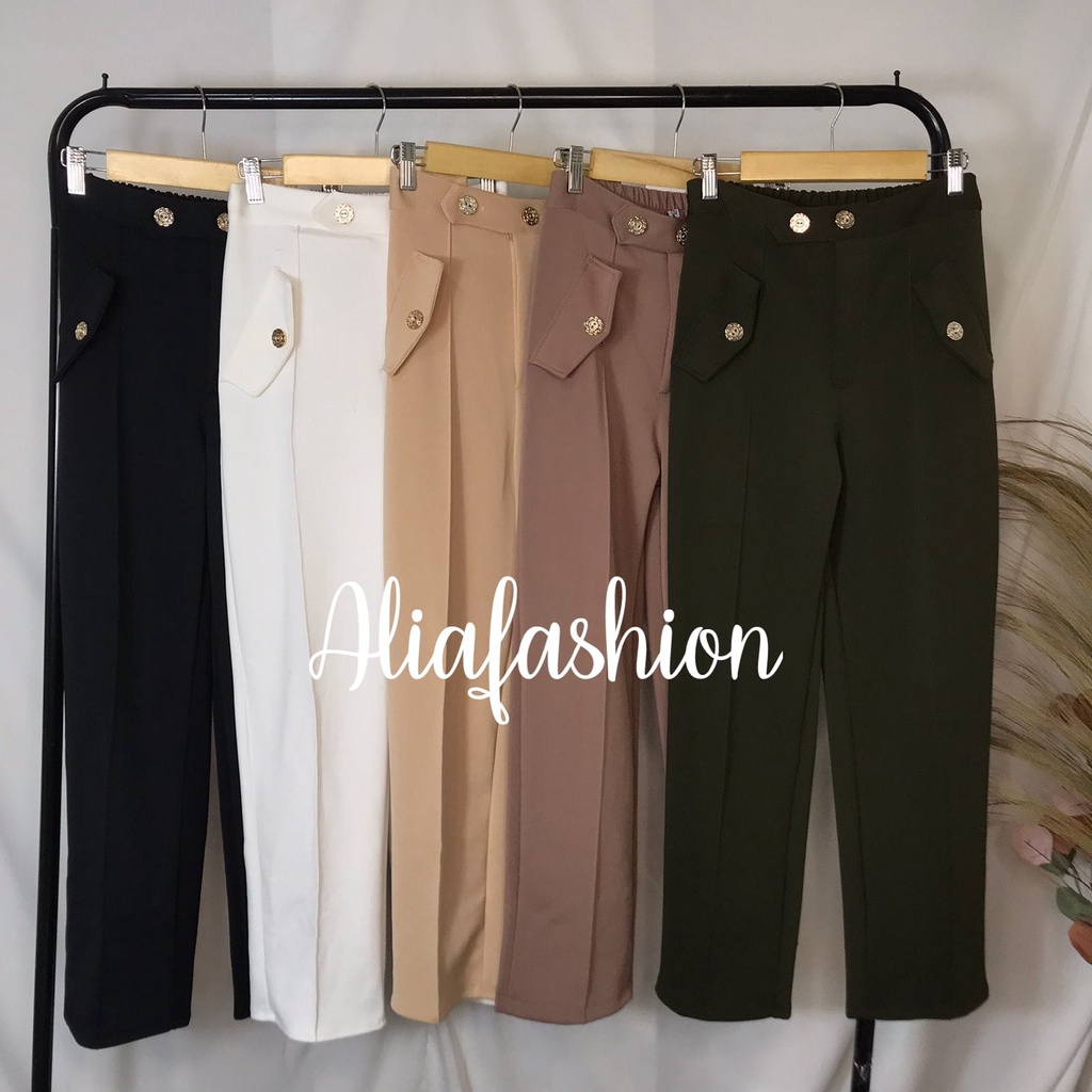 CELANA SCUBA ERSA/SCUBA PANTS/CELANA PANJANG WANITA/CELANA