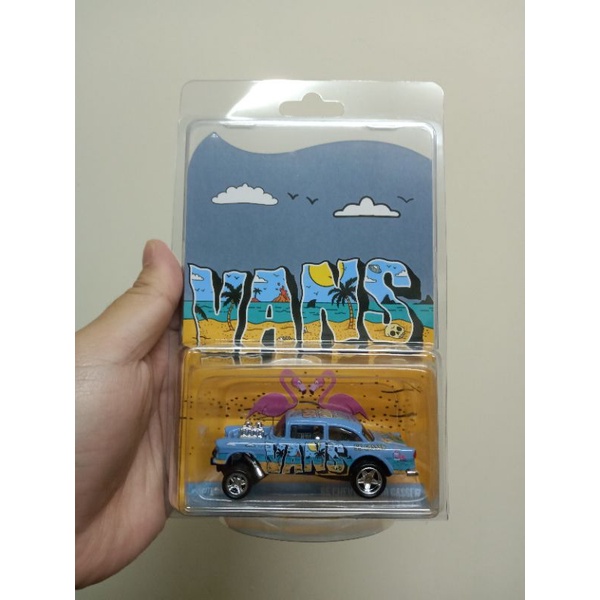 Hot Wheels 55 Chevy Bel Air Gasser custom VANS Beach