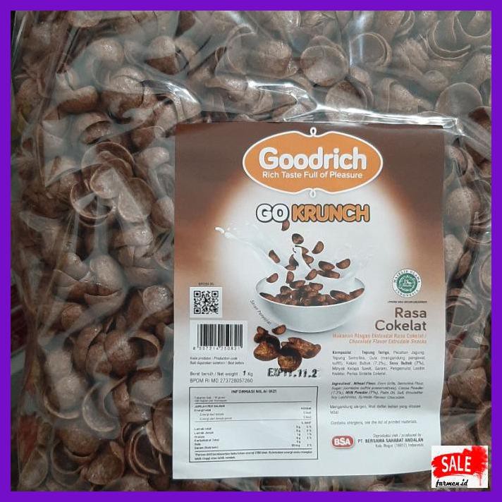 

RETLEMCOKLAT- GOODRICH COCOCRUNCH COKLAT 1KG KHUSUS OJOL -ASLII.