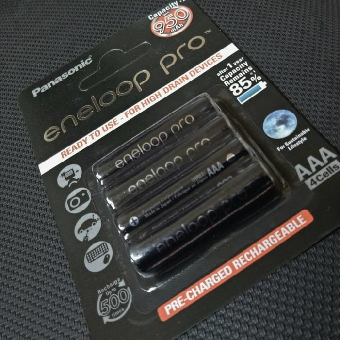 Baterai Cas Panasonic Eneloop Pro 950mAh Size AAA - 4 pcs