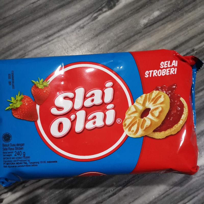 

Mayora Slai O'lai Selai Stroberi 240 gr