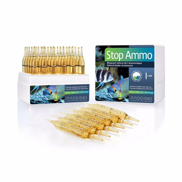 Prodibio Stop Ammo 30 Vials Ammonia Natural Binder Amonia Vial Ampul