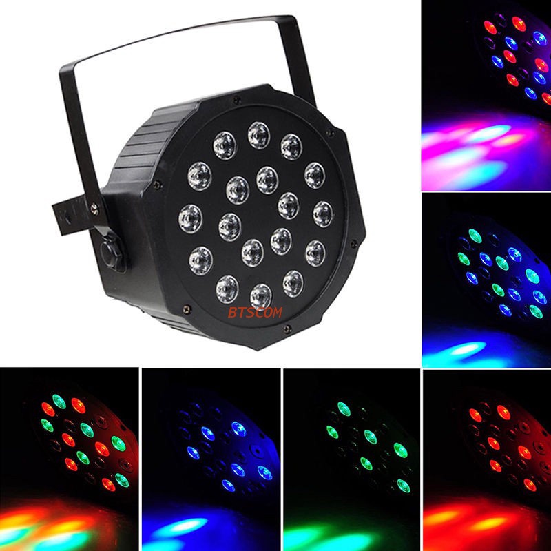 lampu sorot panggung parled par led led mini par light 36 LED dan kabel xlr 1 meter