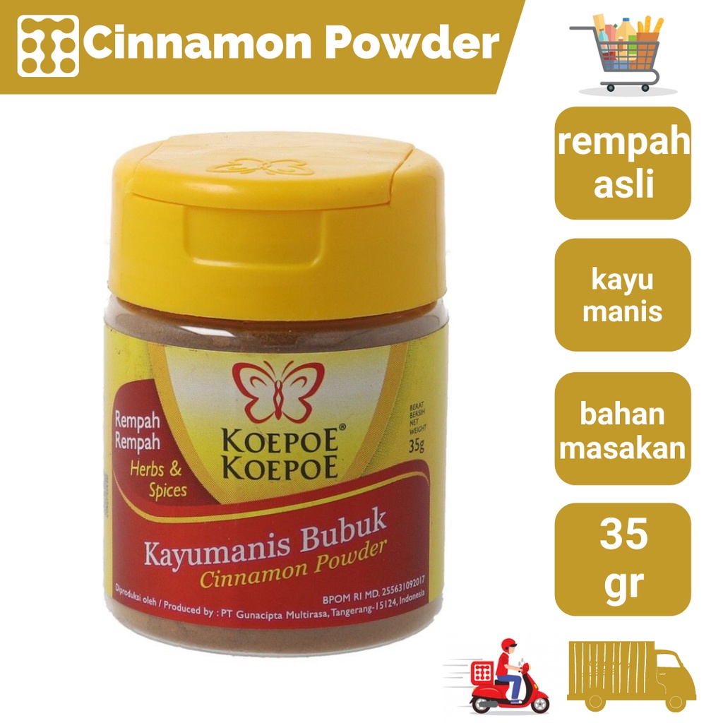 

Cinnamon Powder Koepoe 35 Gram