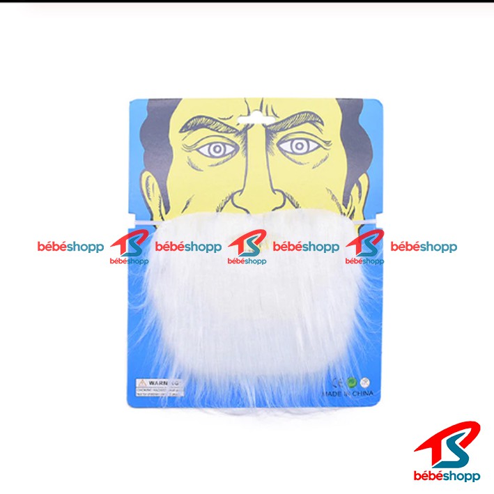 JENGGOT PALSU - FAKE BEARD. BEWOK PALSU. Kumis Santa. Chrismast