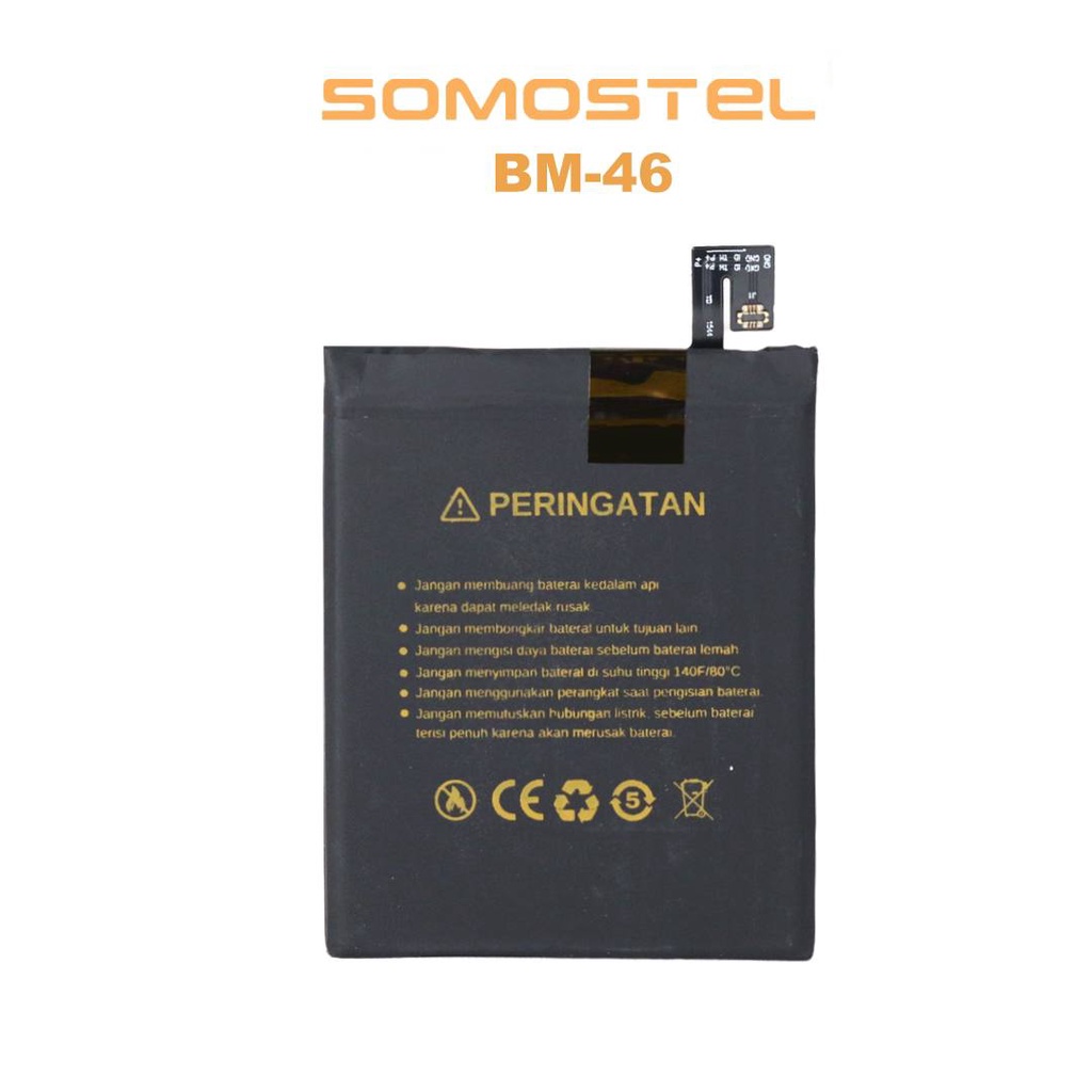 Somostel - BM46 BM 46 Redmi Note 3 / Redmi Note 3 Pro Batre Batrai Baterai