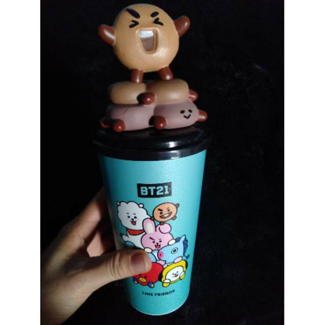 TUMBLER SHOOKY  BT21 (preloved)