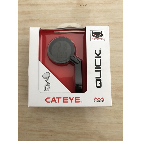 Cyclocomp Cateye Quick Wireless Speedometer Sepeda