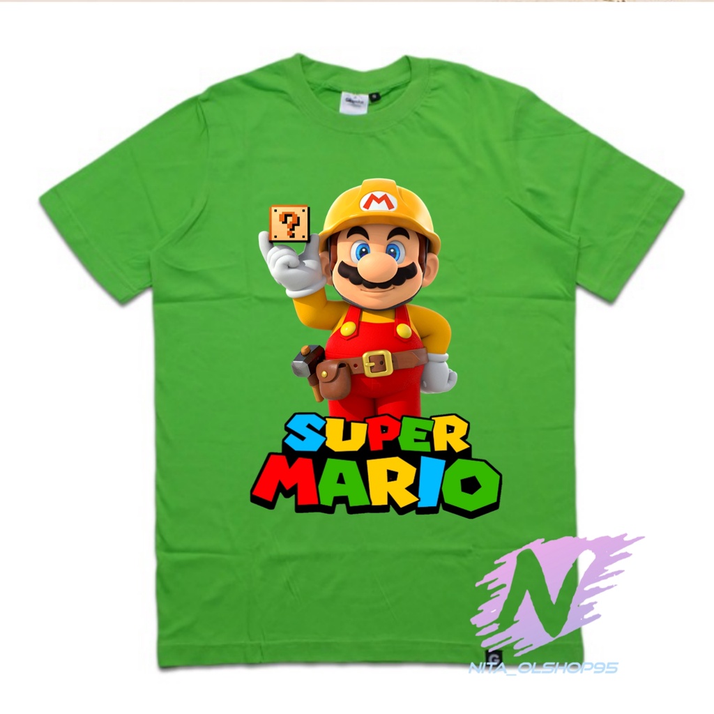 KAOS ANAK SUPER MARIO