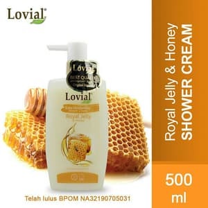 LOVIAL Extra Moisturizing Shower Cream Sabun Mandi - 500ml