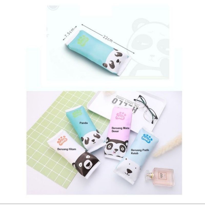 

TEMPAT PENSIL LUCU KARAKTER ARTIC PAW POUCH PENCIL TEMPAT TISUE POUCH KOSMETIK