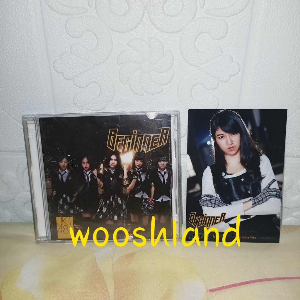 JKT48 12th Single : Beginner (CD + DVD) + PP Shani Indira