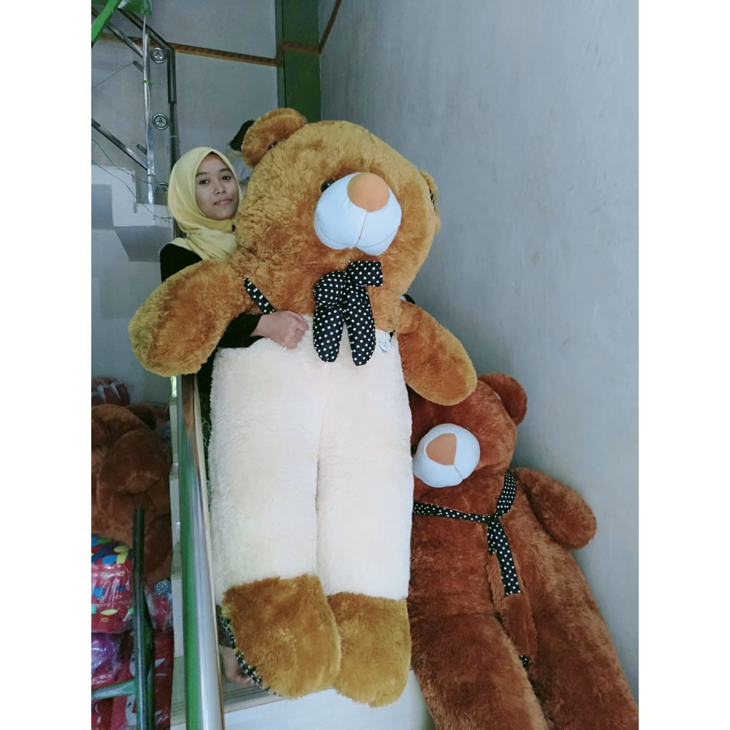 Boneka Teddy Bear super jumbo tinggi 140 cm Boneka Teddy Bear Giant