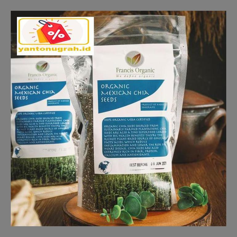 

S50Mkkar Organic Mexican Chia Seeds / Chia Seed Organic 250Gram Dr05Ytd