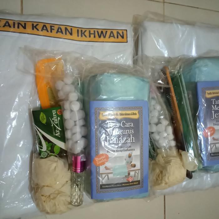 Kain Kafan Wanita / Akhwat / Paket Masa Depan