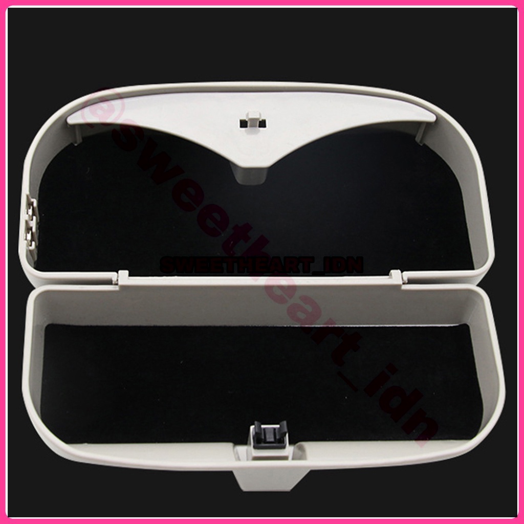 Kotak kacamata mobil box sun visor sunglasses sunvisor organizer