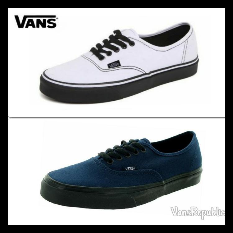 UPDATE SEPATU VANS ORIGINAL AUTHENTIC STYLE VARIASI WARNA (SOL HITAM KEREN) - PUTIH, 36 TERPERCAYA