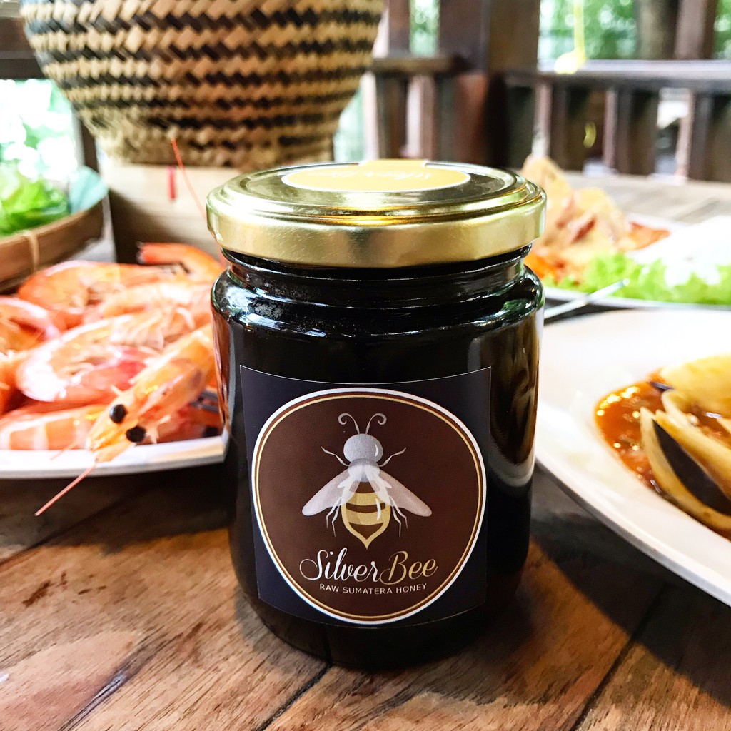 

(COD) Silver Bee Honey Raw Forest Organic Original Organik Madu Hutan Asli Murni Sumatera 250ml