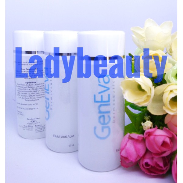 GENEVA FACIAL ANTI ACNE / acne wash GENEVA Sabun Jerawat geneva