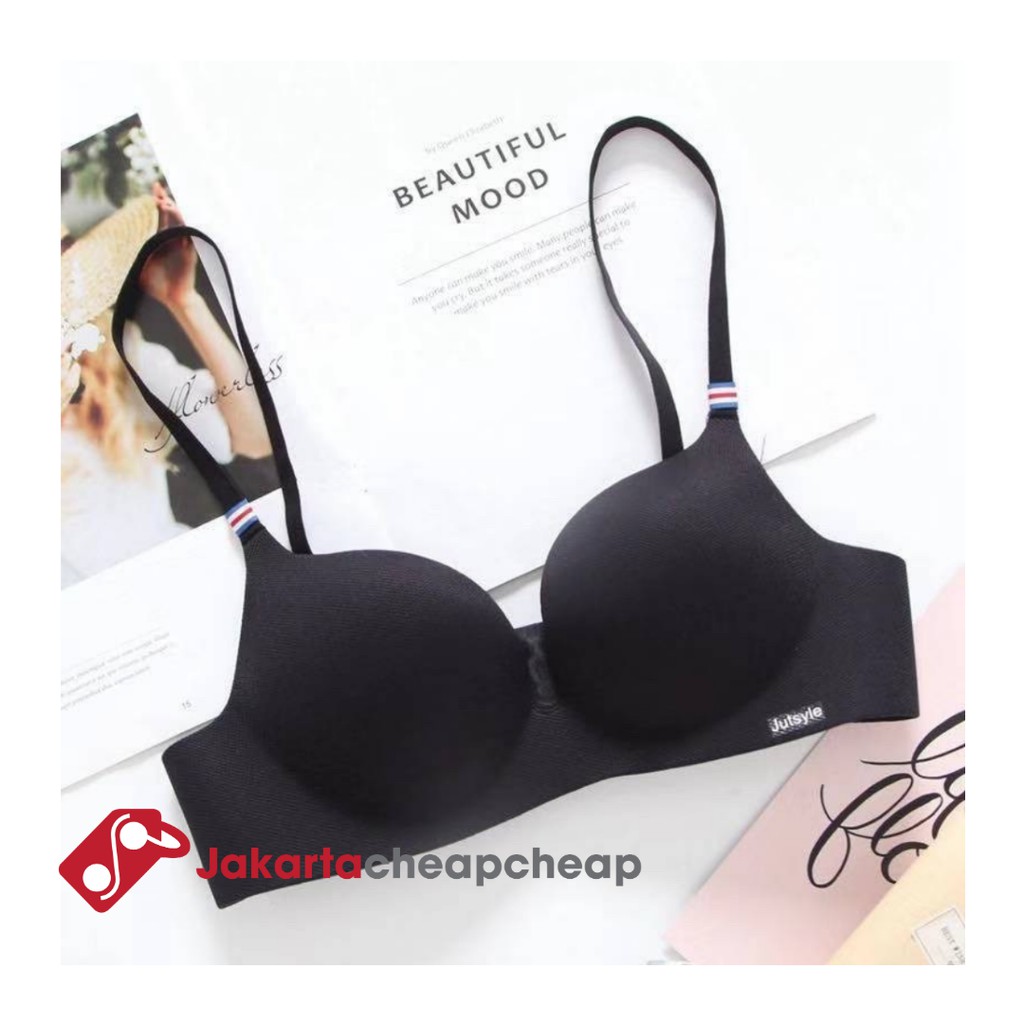 JC080 Pakaian Dalam Wanita Push up Bra Seamless No Nyeplak Tanpa Kawat