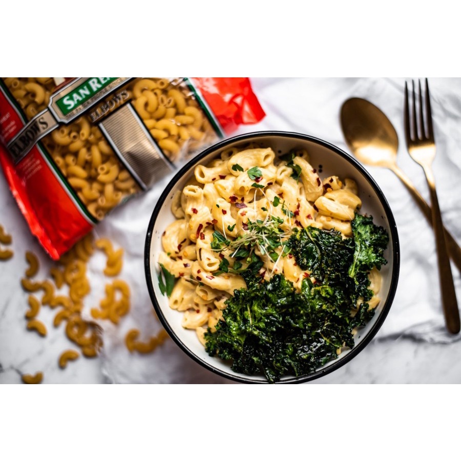 PASTA ELBOW MACARONI SAN REMO 500GR GANDUM DURUM BPOM RI MAKARONI