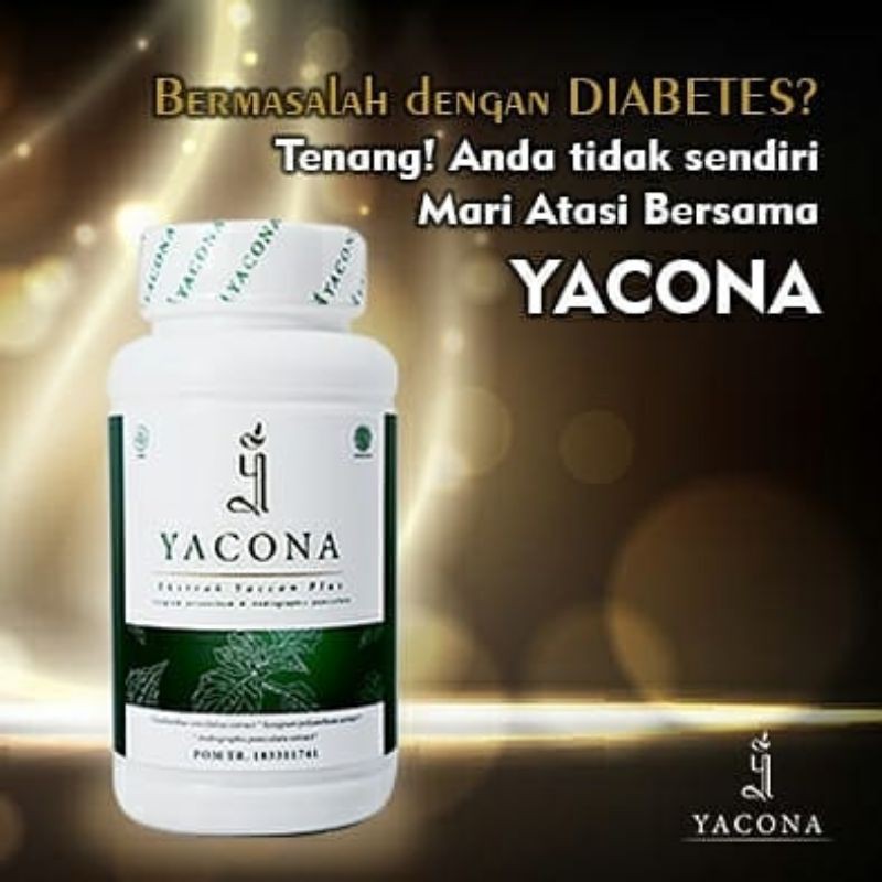 Obat Diabetes Herbal YACONA 100% ORIGINAL