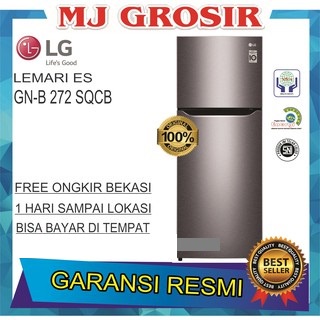 KULKAS LG GN-B 272 SQCB LEMARI ES 2 PINTU GNB 272SQCB SMART INVERTER