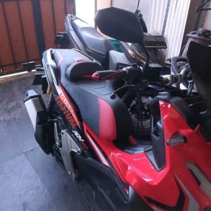Kulit Cover Jok Adv 150 MBtech / Aksesoris Motor Honda Adv
