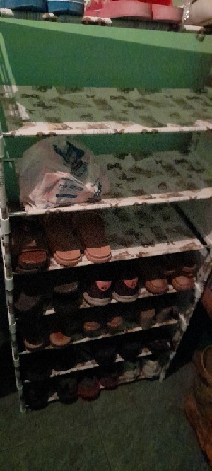 Portable Rak Sepatu 8 Tingkat Susun 9983 Standing Rack Organizer