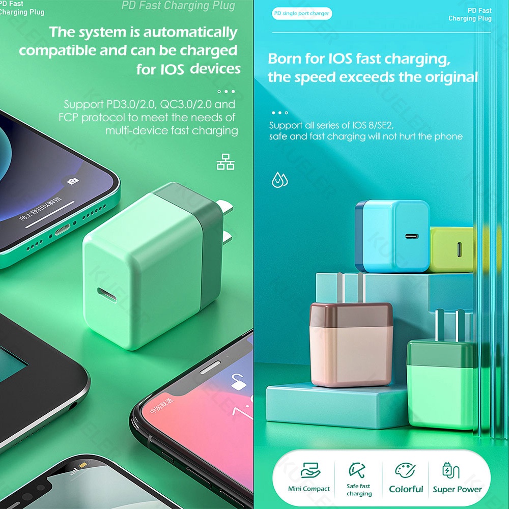 Kabel Charger Transfer Data PD 20W Fast Charging Untuk Iphone